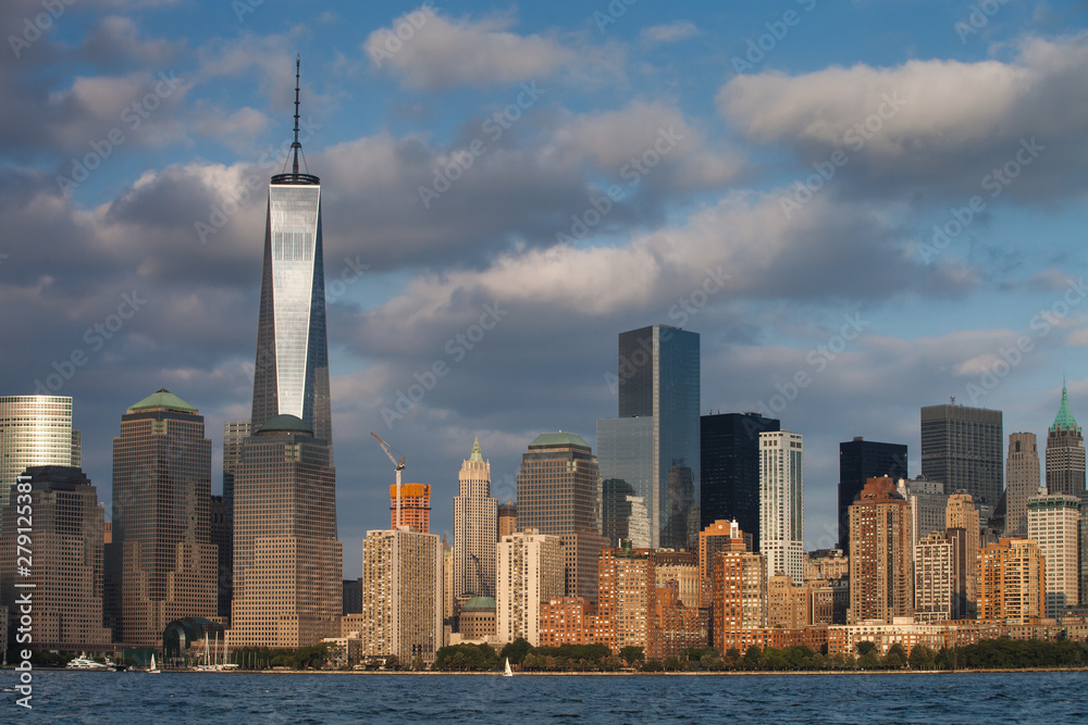 A view of Lower Manhattan from Liberty State Park