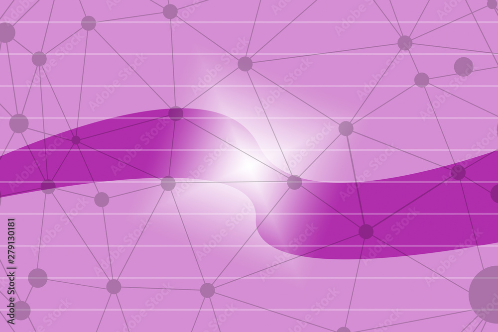 Fototapeta premium abstract, purple, pink, wallpaper, design, wave, light, texture, blue, illustration, art, graphic, backdrop, pattern, waves, curve, lines, gradient, line, motion, violet, backgrounds, color, white