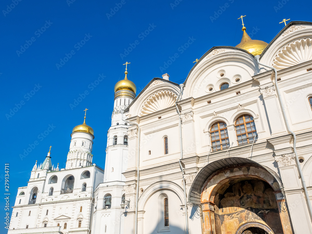 Cathedral of Archangel and Bell tower, Moskow, Russia