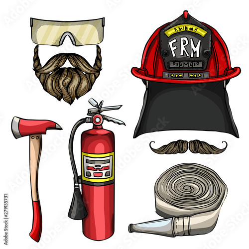 Sketch fireman attributes