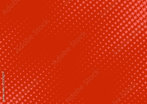 Retro comic red background. Vector illustration in pop art retro style