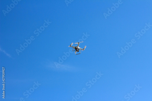 copter flying in the sky