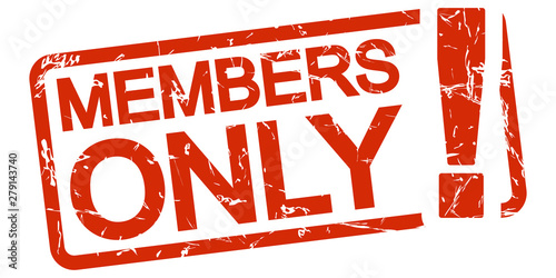 red stamp MEMBERS ONLY!