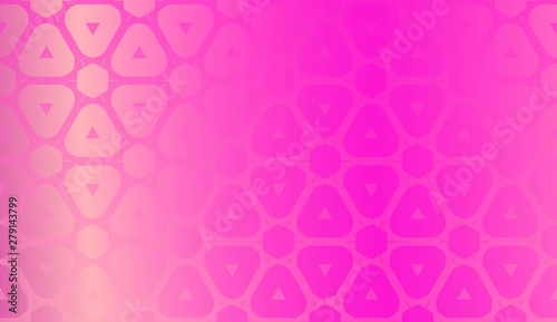 Decorative Background With Triangles. Curved Lines. Vector Illustration. Abstract Blurred Gradient Background Bright Colors.. Bright Background For Poster, Banner, Flyer © Eldorado.S.Vector