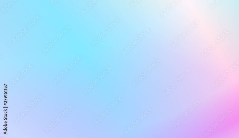 Hologram Gradient Background. For Brochure, Banner, Wallpaper, Mobile Screen. Vector Illustration.