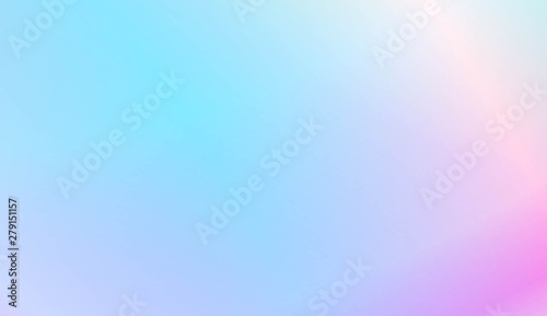 Hologram Gradient Background. For Brochure, Banner, Wallpaper, Mobile Screen. Vector Illustration.