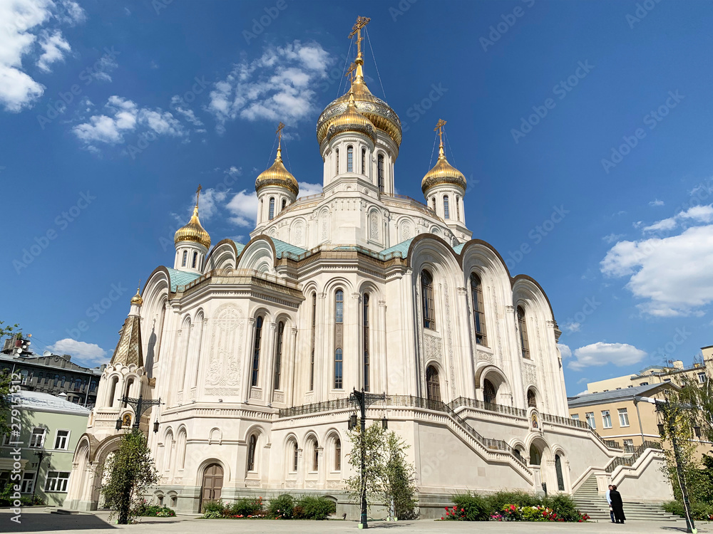Russia. Moscow, Sretensky Stavropegial male monastery. Church of the new Martyrs and Confessors of Russia on the blood on Lubyanka