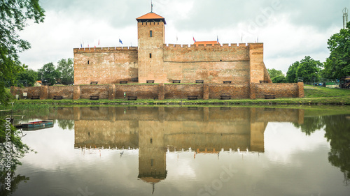 The Medieval Gyula Castle and Bastion photo