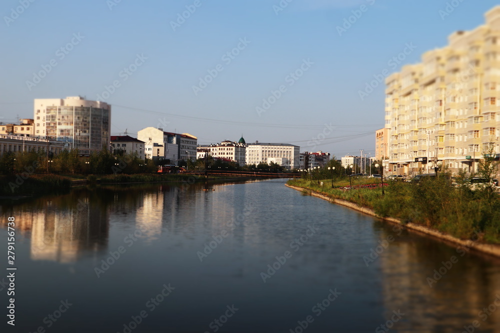 Fototapeta premium view of city of london