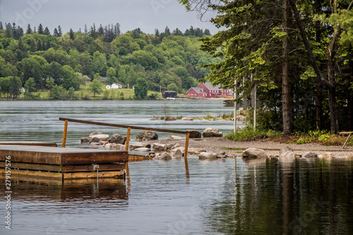 View of Discovery Harbour in Penetang, Ontario photo