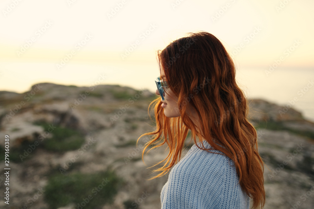 portrait of girl with perfect skin