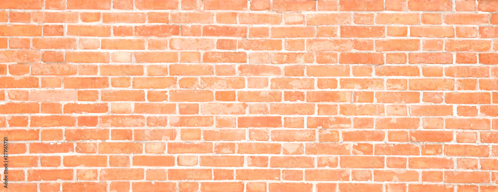 abstract ART on Old RED ORANGE natural brick wall horizontal rectangle pattern for texture wallpaper background abstract ART on Old RED ORANGE natural brick wall horizontal rectangle pattern for texture wallpaper background