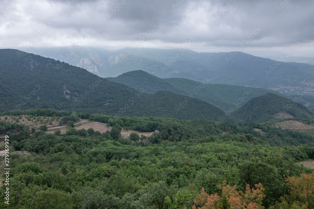 Languedoc France. Mountain village