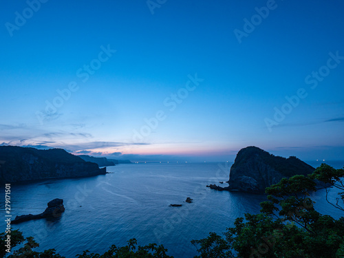 港 夕焼け 海 空