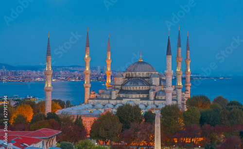 Photography The Sultanahmet Mosque (Blue Mosque)  - Istanbul, Turkey
