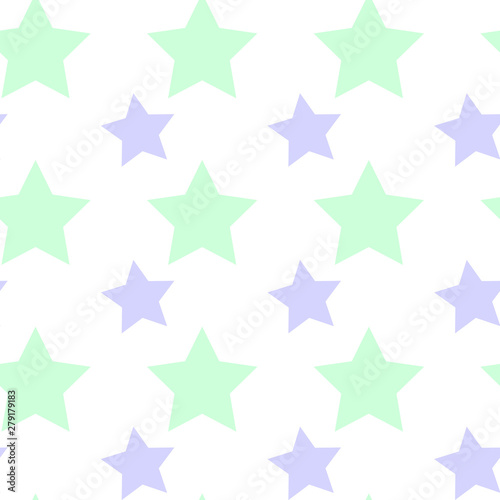 Seamless stars pattern.Vector Background