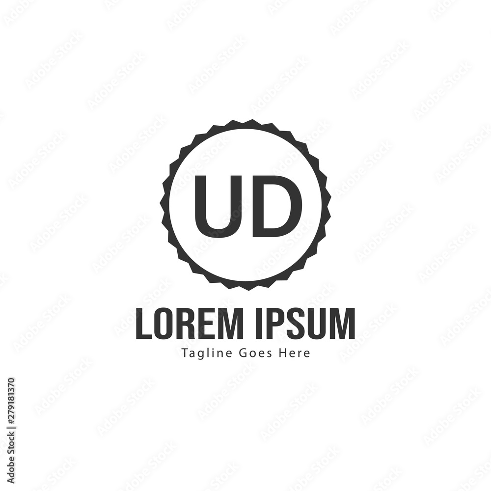 UD Letter Logo Design. Creative Modern UD Letters Icon Illustration UD Letter Logo Design. Creative Modern UD Letters Icon Illustration