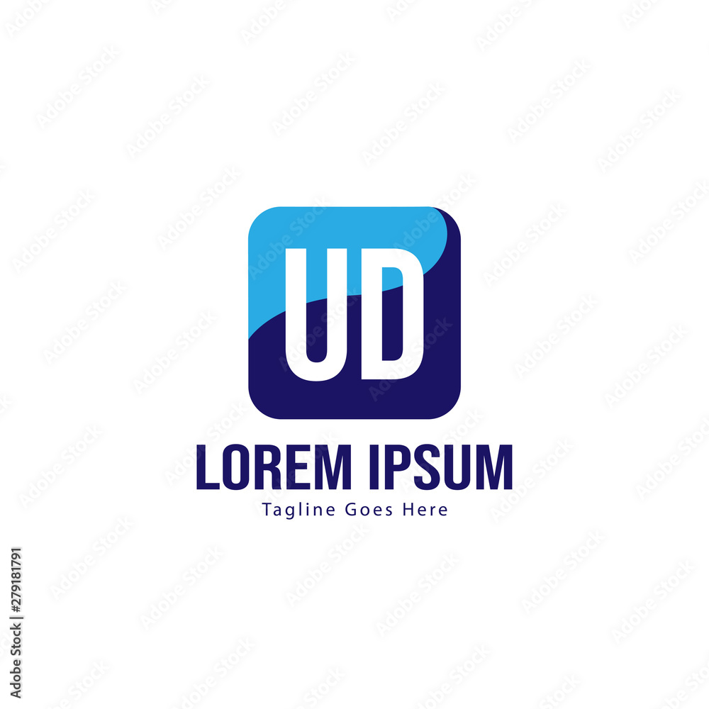 UD Letter Logo Design. Creative Modern UD Letters Icon Illustration UD Letter Logo Design. Creative Modern UD Letters Icon Illustration