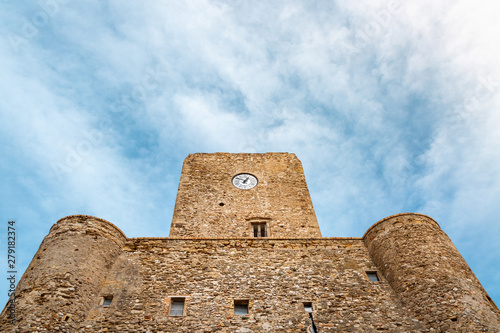 Castle tower in Termoli