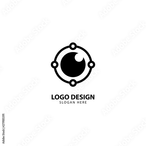 Digital Camera Logo Design Template