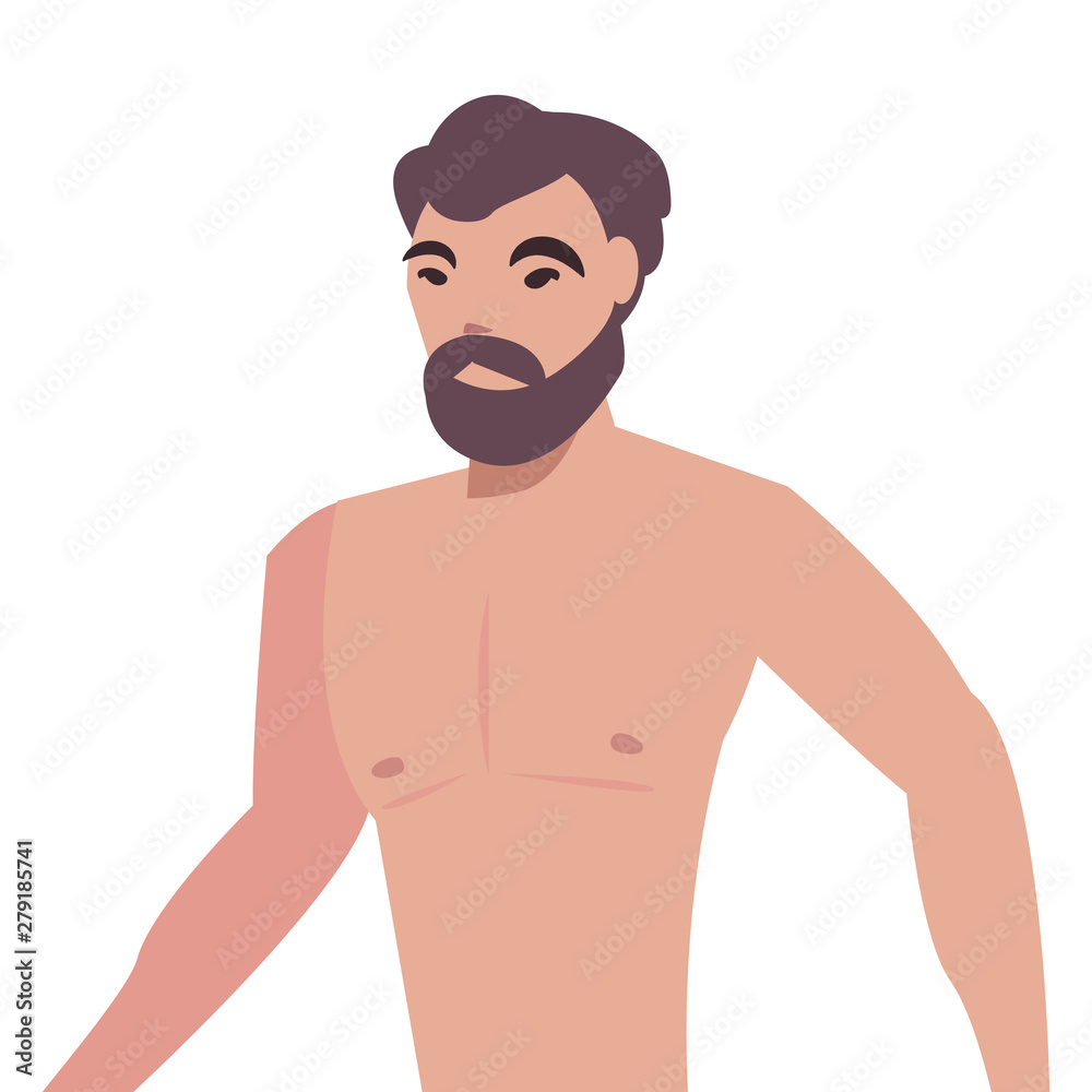 Fototapeta premium summer time people icon vector ilustration