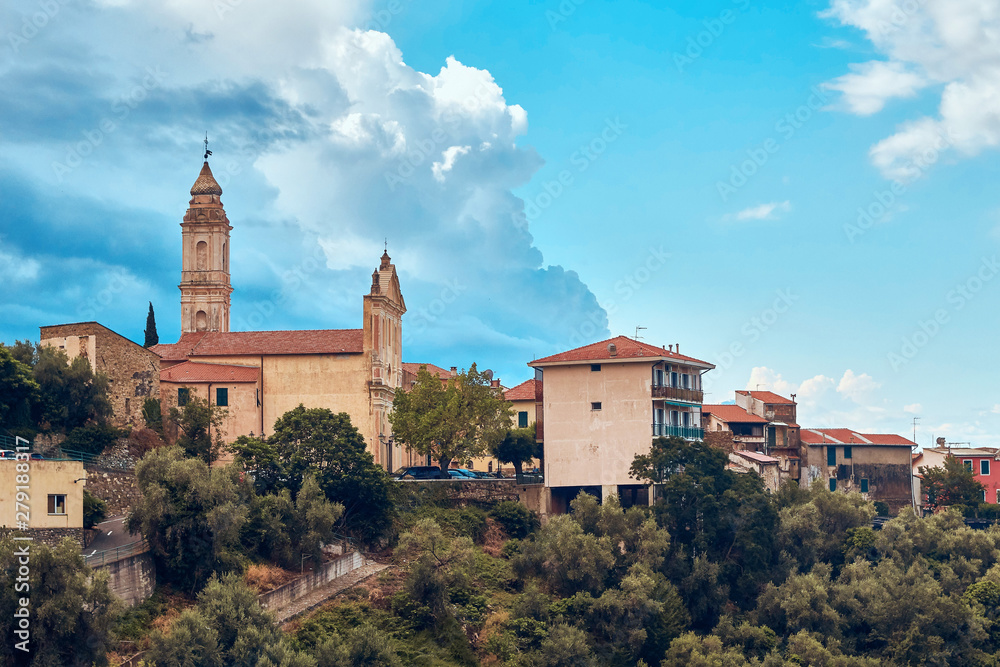 Fototapeta premium view of church italy