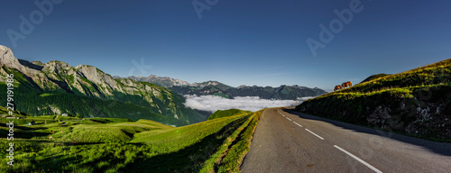 Col d’Aubisque in den Französischen Pyrenäen