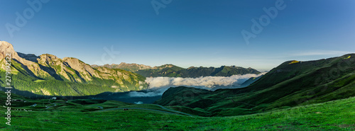 Col d’Aubisque in den Französischen Pyrenäen