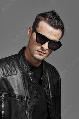 portrait of a man with sunglasses