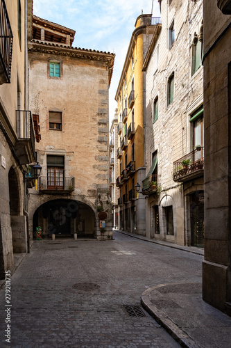 Cityscape of Girona in Catalonia, Spain. © alzamu79