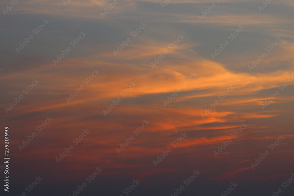 Fototapeta premium dramatic sky with clouds