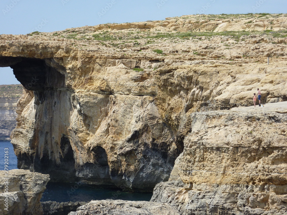 cliffs in Malta