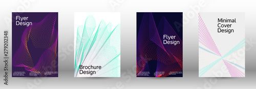 Cover design template set 
