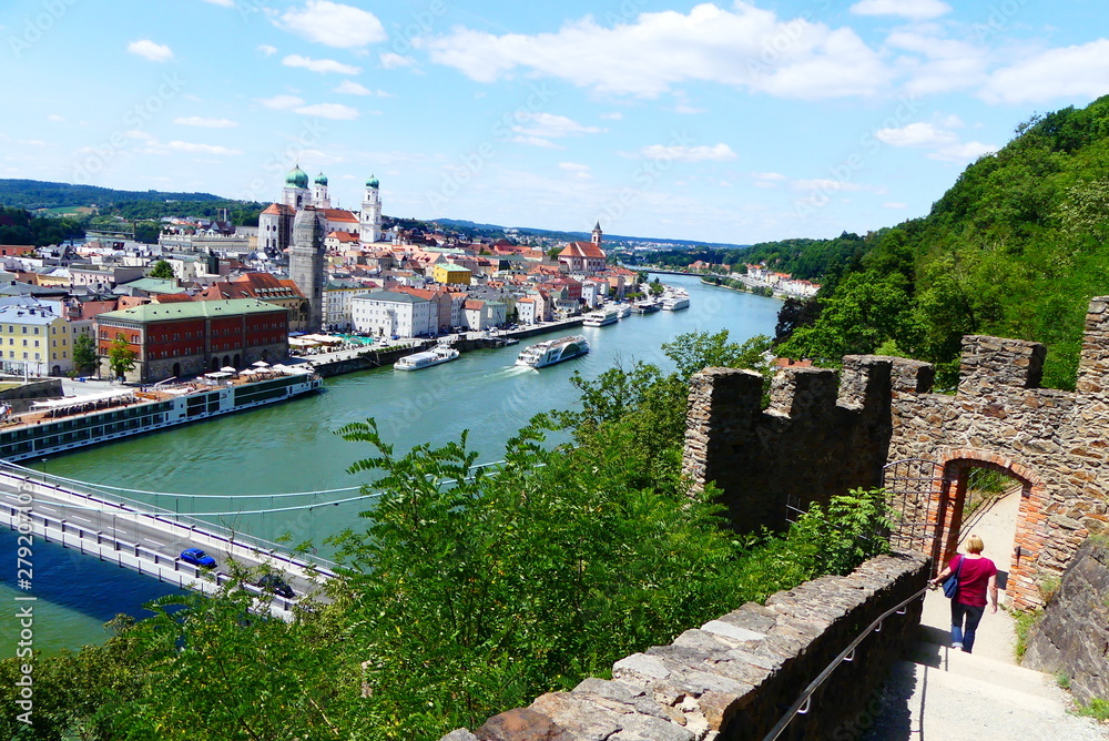 Donauschifffahrt bei Passau