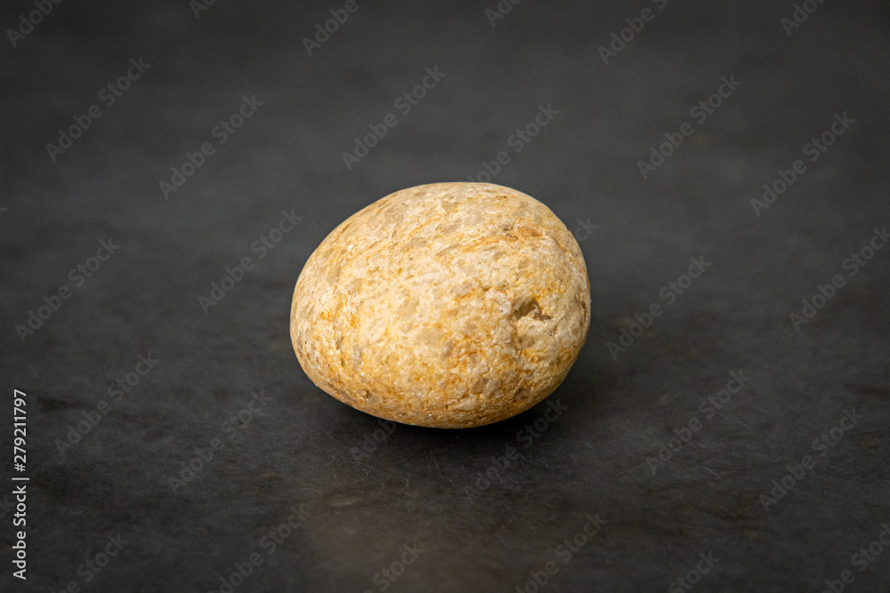 Raw Geode before cutting open to show its precious inside Raw Geode before cutting open to show its precious inside