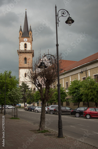 Bistrita, Bistritz,Evangelical Church Tower, 2019 photo