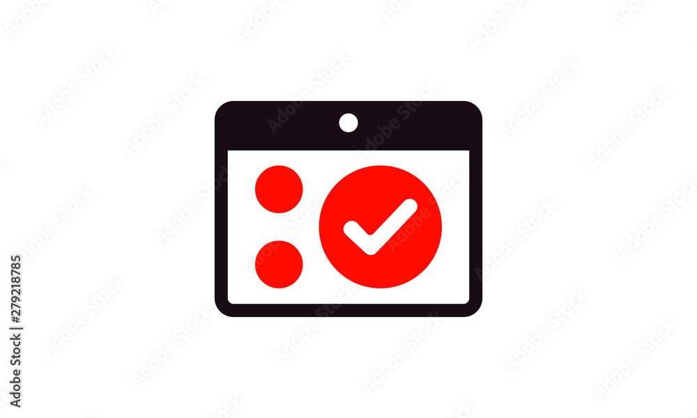 Appointment plan Two Color Version Icon Appointment plan Two Color Version Icon