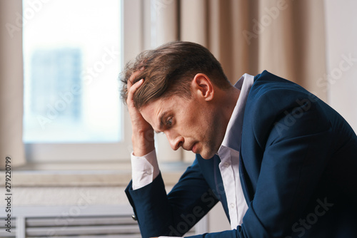 young businessman in the office