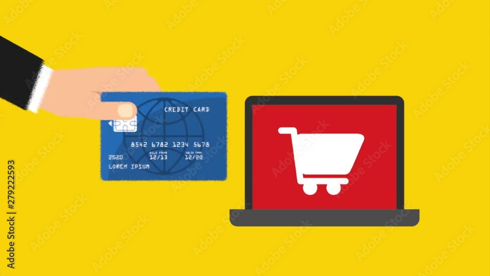 ecommerce technology with laptop computer