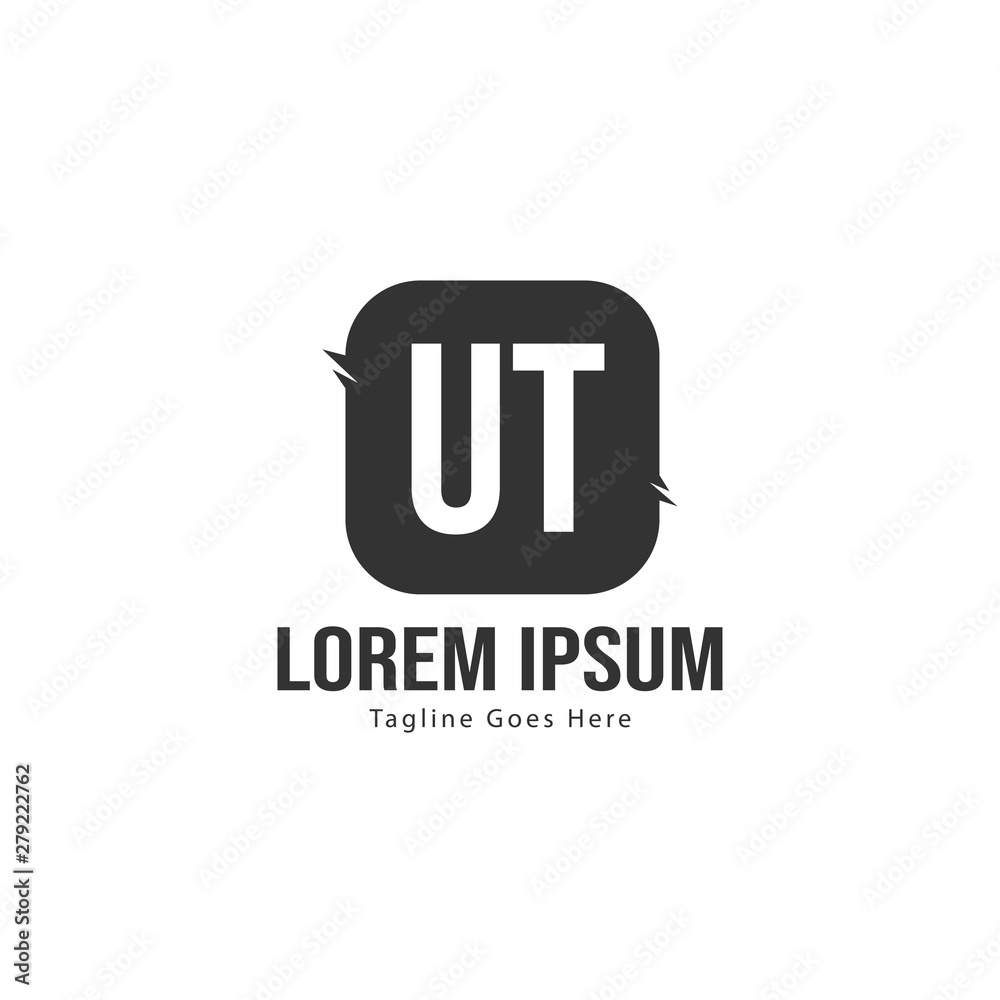 UT Letter Logo Design. Creative Modern UT Letters Icon Illustration UT Letter Logo Design. Creative Modern UT Letters Icon Illustration