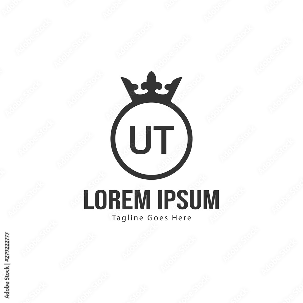 UT Letter Logo Design. Creative Modern UT Letters Icon Illustration UT Letter Logo Design. Creative Modern UT Letters Icon Illustration