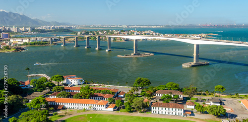 Third Bridge, the second tallest bridge in Brazil. Vitoria , ES , Brazil. photo