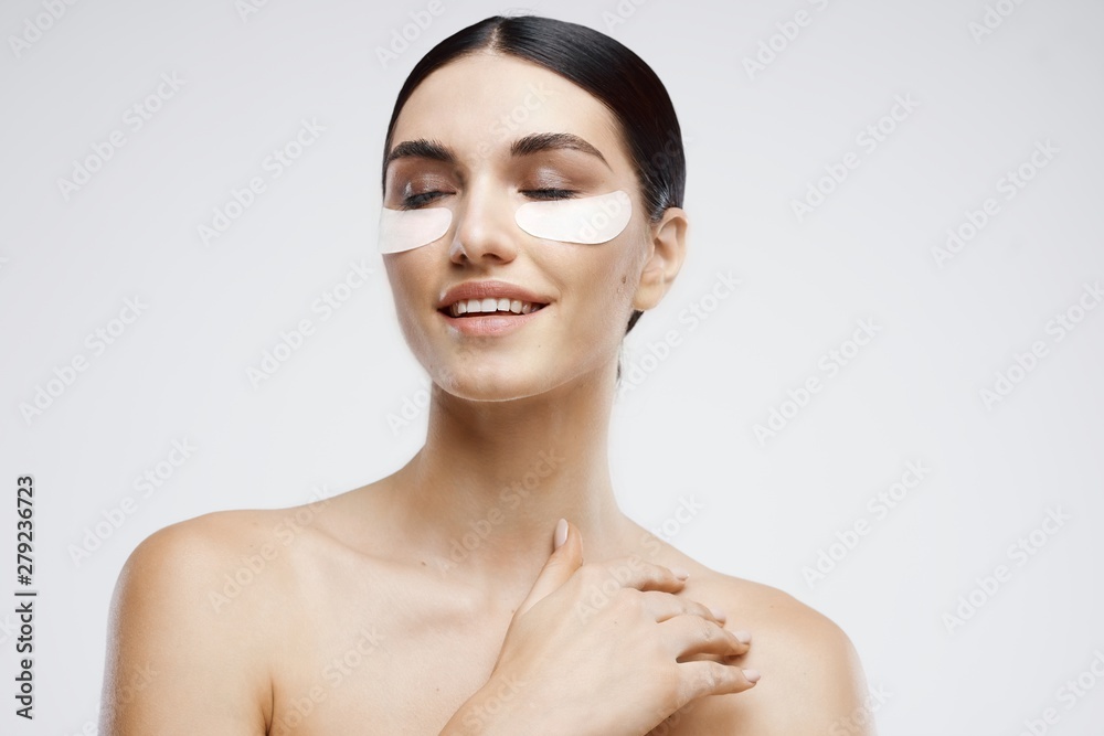 portrait of a young beautiful woman with perfect skin portrait of a young beautiful woman with perfect skin
