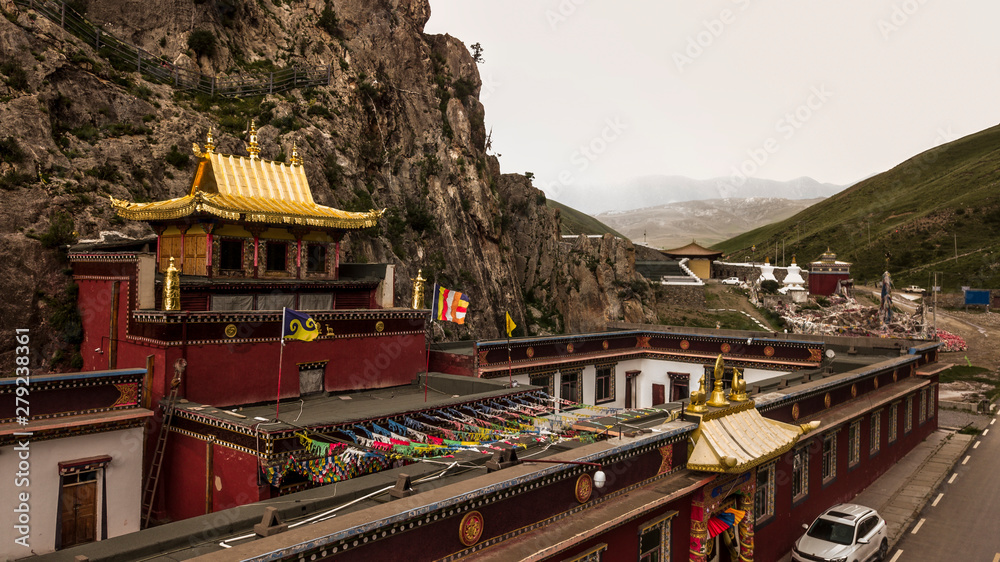 Fototapeta premium Temple - Tibet
