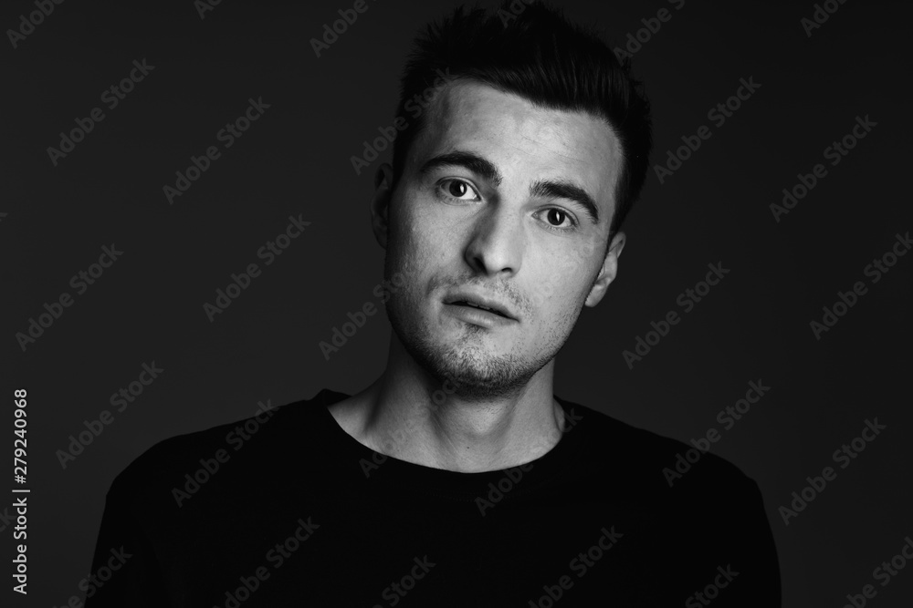 portrait of a young man portrait of a young man