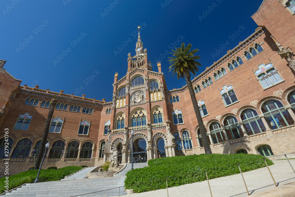 Hospital of the Holy Cross and Saint Paul (Hospital de Sant Pau) is a complex built between 1901 and 1930 in Barcelona, Spain.