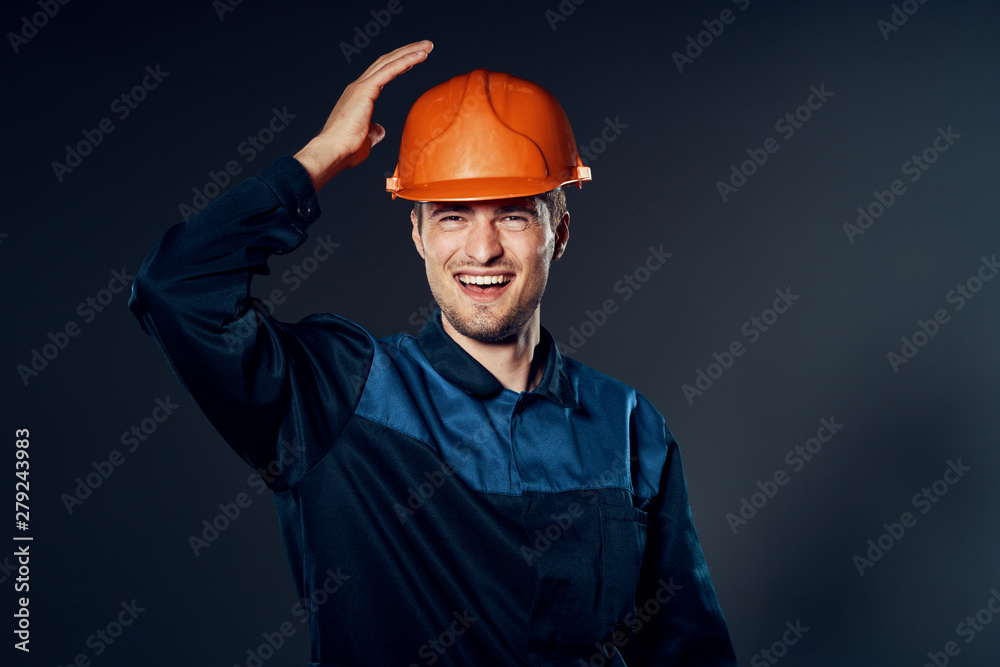 portrait of construction worker portrait of construction worker