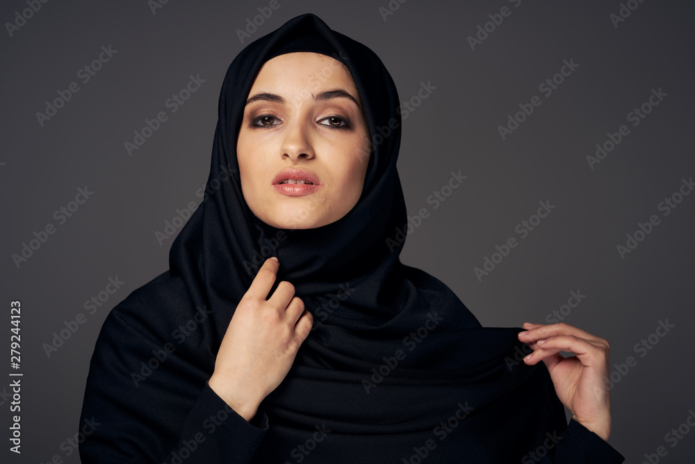 portrait of young smiling woman with perfect skin portrait of young smiling woman with perfect skin