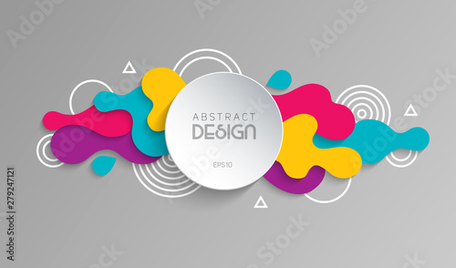 Abstract modern geometric background.