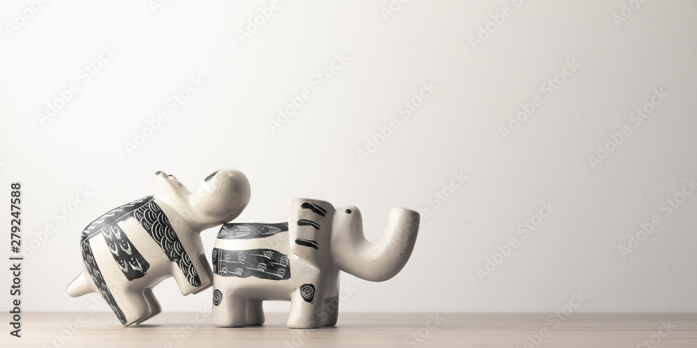 Naklejka premium stone candle holder